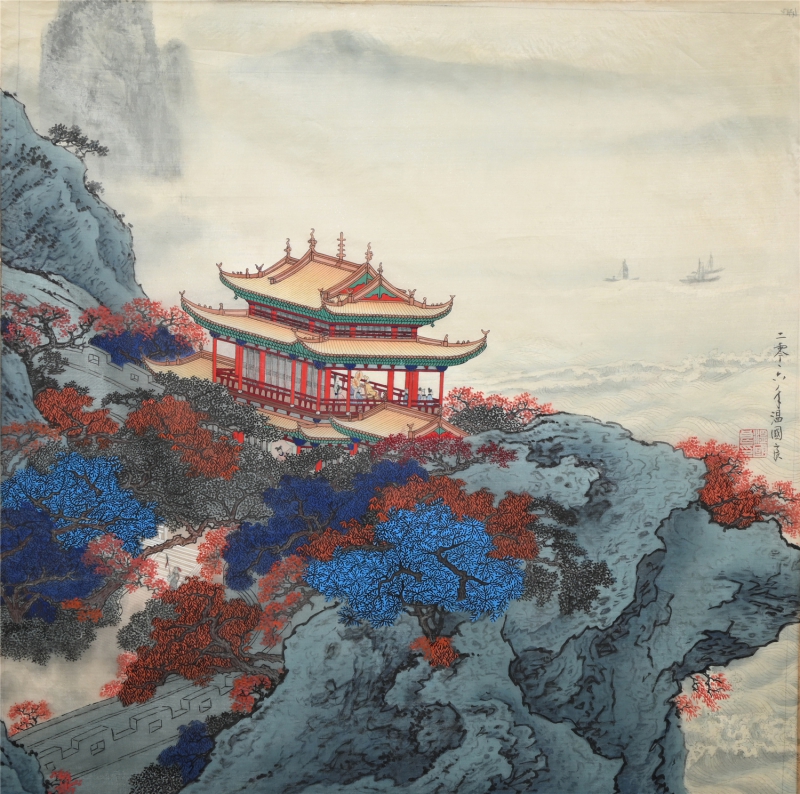 青绿山水(1)