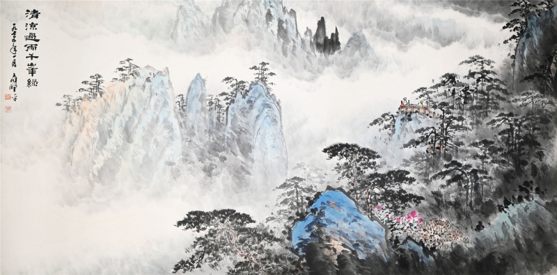 清凉过雨千峰绿(1)