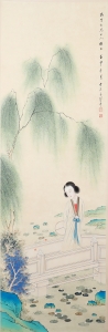 柳荫仕女图(6)