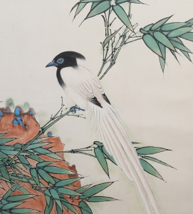 竹雀图(3)